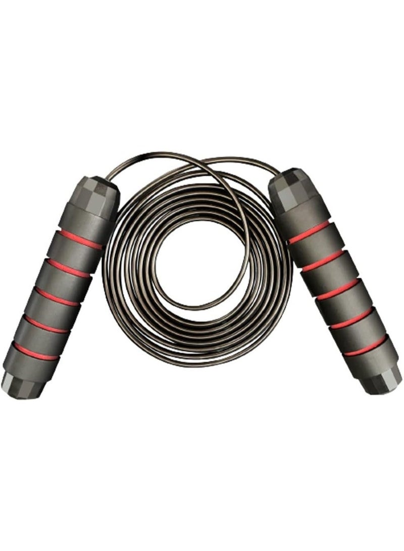 حبل قفز سكاي تاتش للرجال والنساء والأطفال، قابل للتعديل، مناسب لتمارين اللياقة البدنية، مزود بمقابض إسفنجية مانعة للانزلاق - متعدد الألوان - Image 1